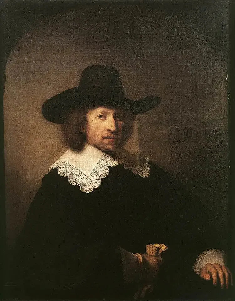 Porträtt av Nicolas van Bambeeck - Rembrandt