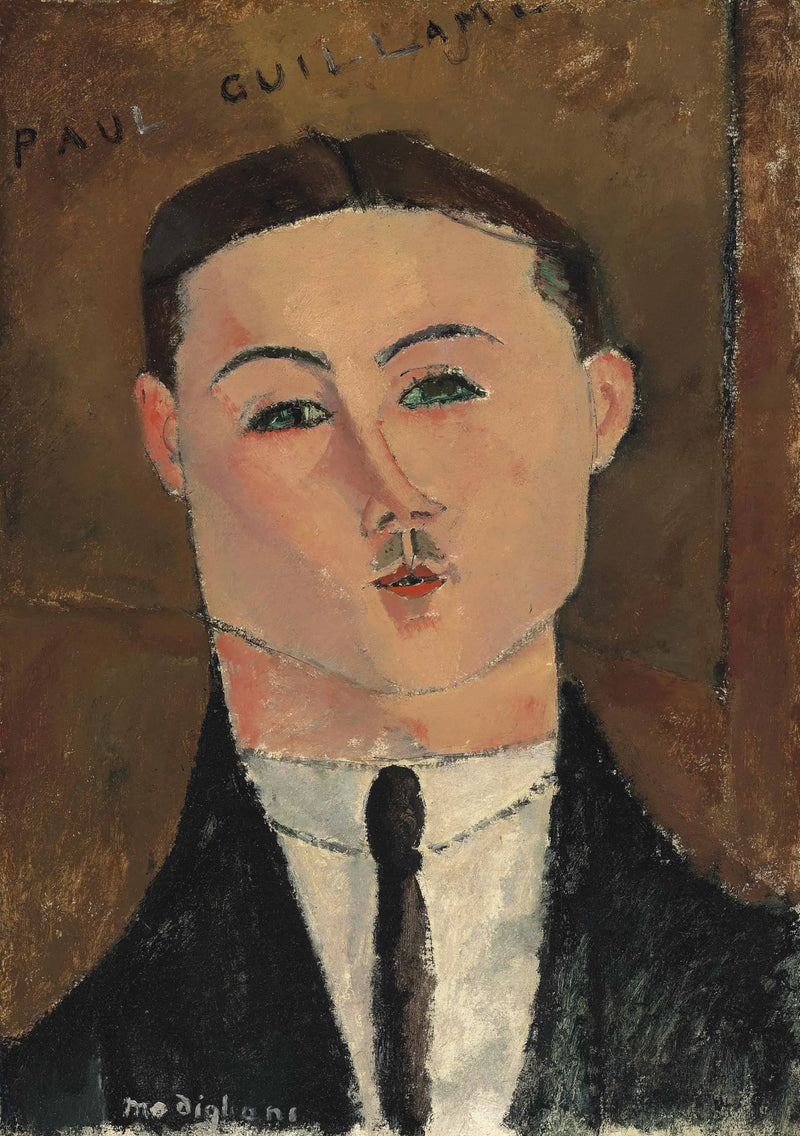 Porträtt av Paul Guillaume - Amedeo Modigliani