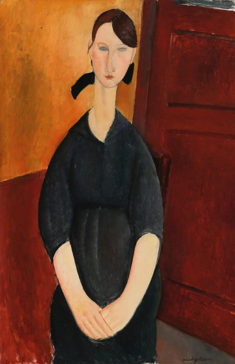 Porträtt av Paulette Jourdain - Amedeo Modigliani
