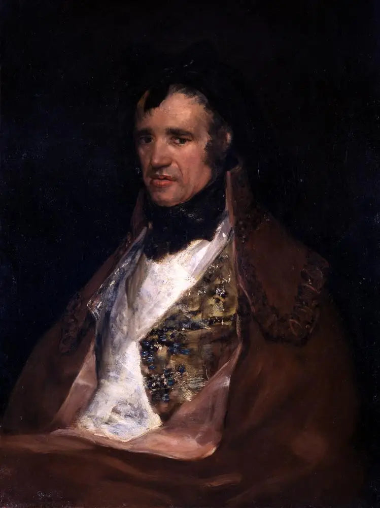 Porträtt av Pedro Mocarte - Francisco de Goya