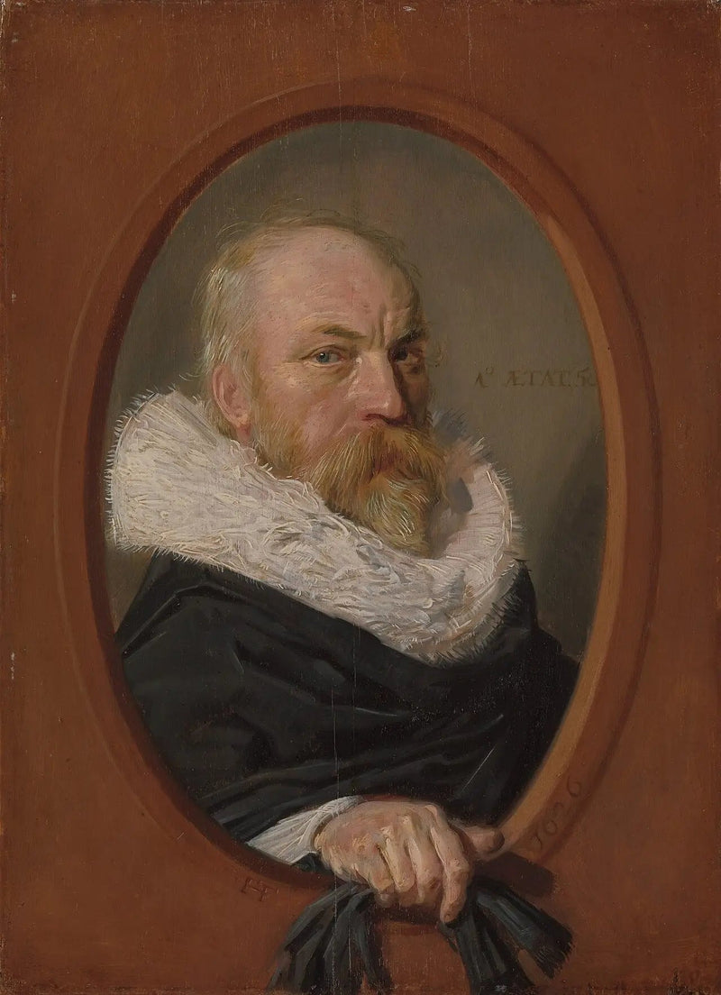 Porträtt av Petrus Scriverius (1576-1660) - Frans Hals