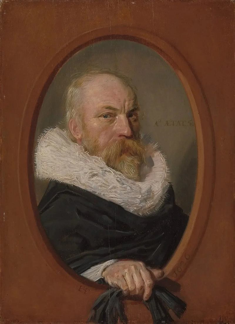 Porträtt av Petrus Scriverius (1576-1660) - Frans Hals