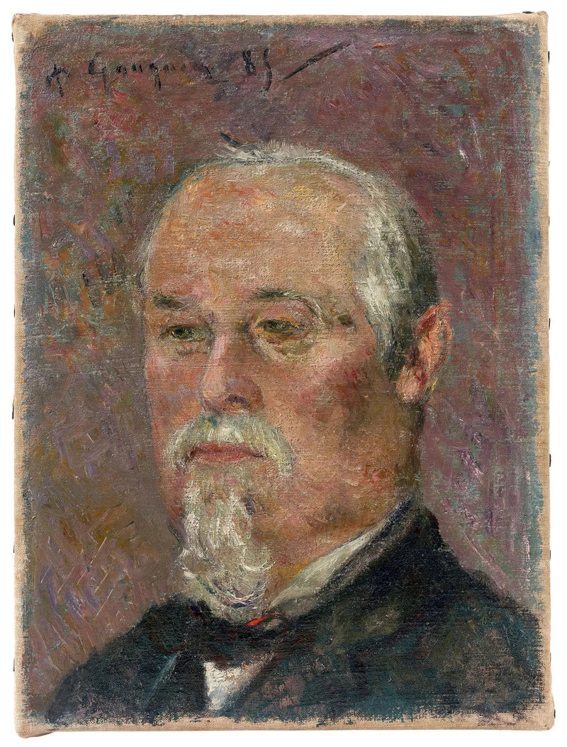 Porträtt av Philibert Favre - Paul Gauguin