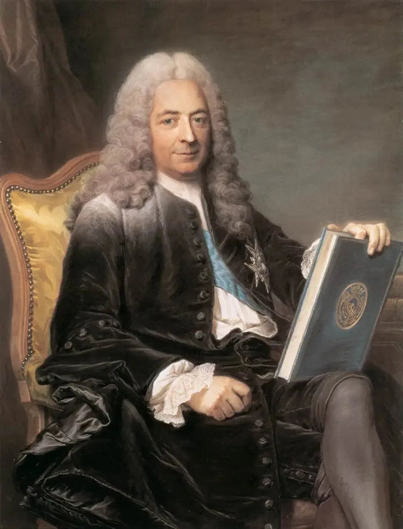Porträtt av Philibert Orry (1689-1747) - Maurice-Quentin de La Tour