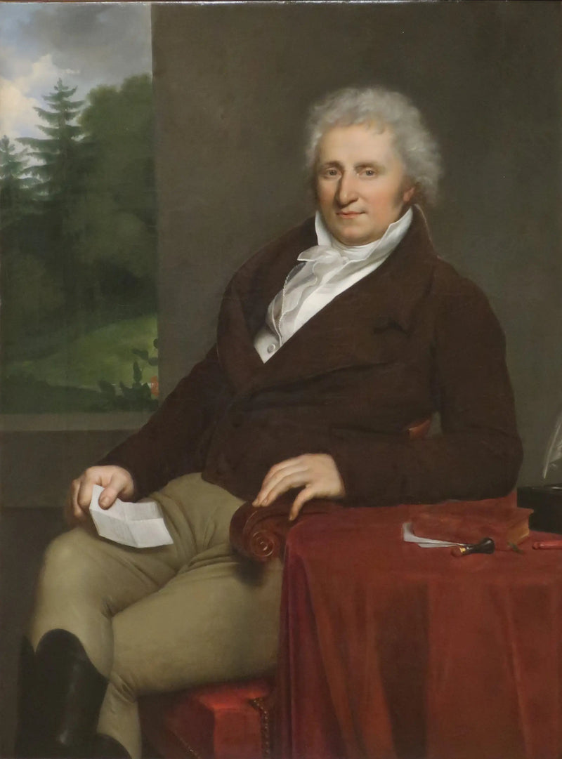 Porträtt av Philippe-François-Didier Usquin (1757-1843) - Anne-Louis Girodet