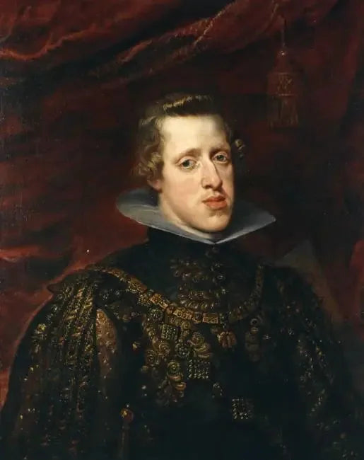 Porträtt av Filip IV (1605-1665), kung av Spanien - Peter Paul Rubens