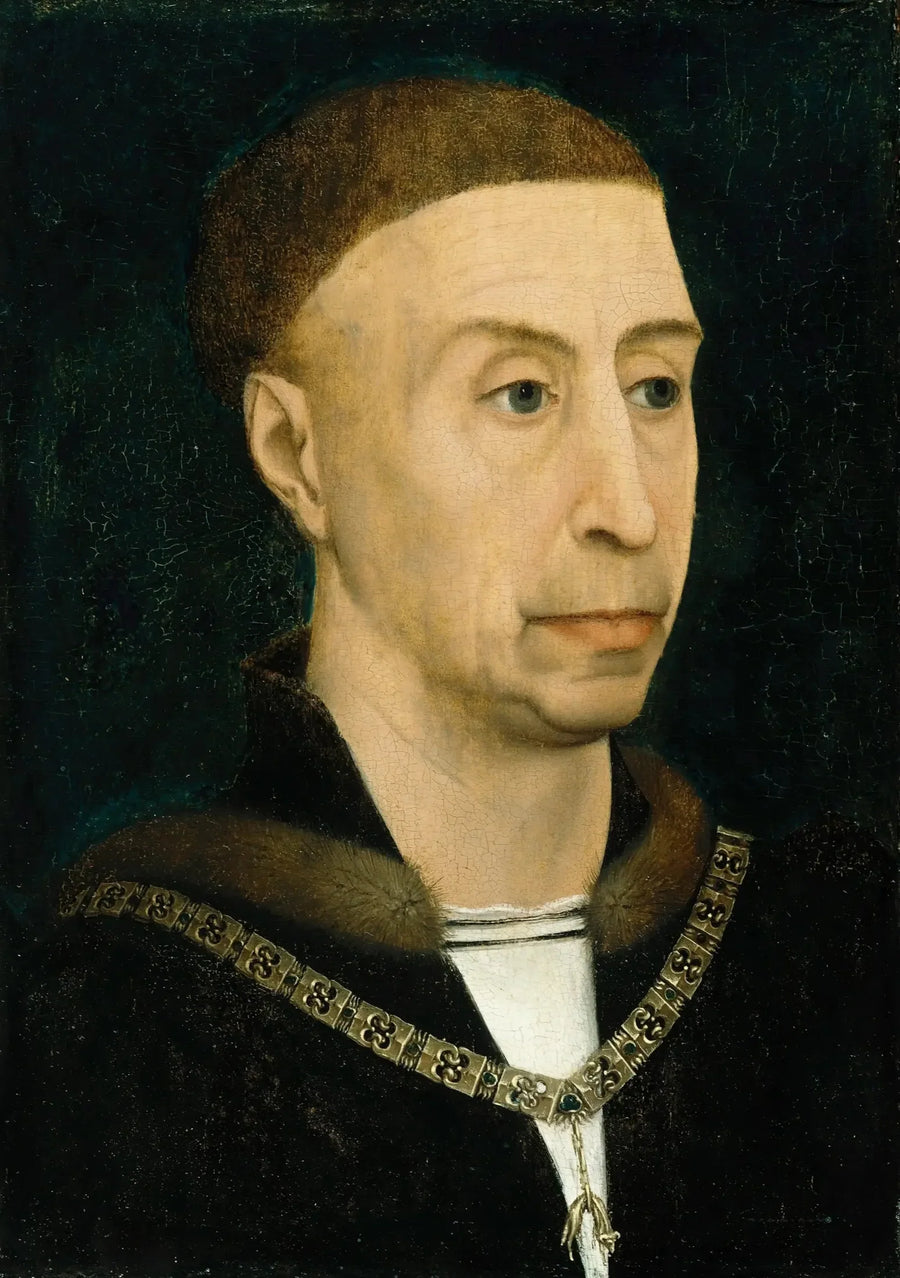 Porträtt av Philippe le Bon, hertig av Bourgogne - Rogier van der Weyden