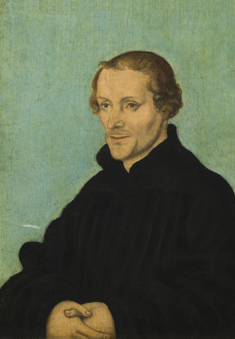 Porträtt av Philippe Mélanchthon - Lucas Cranach den äldre