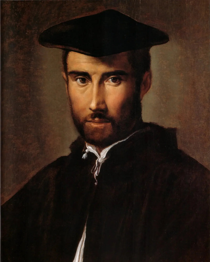 Porträtt av Pianerlotto - Parmigianino