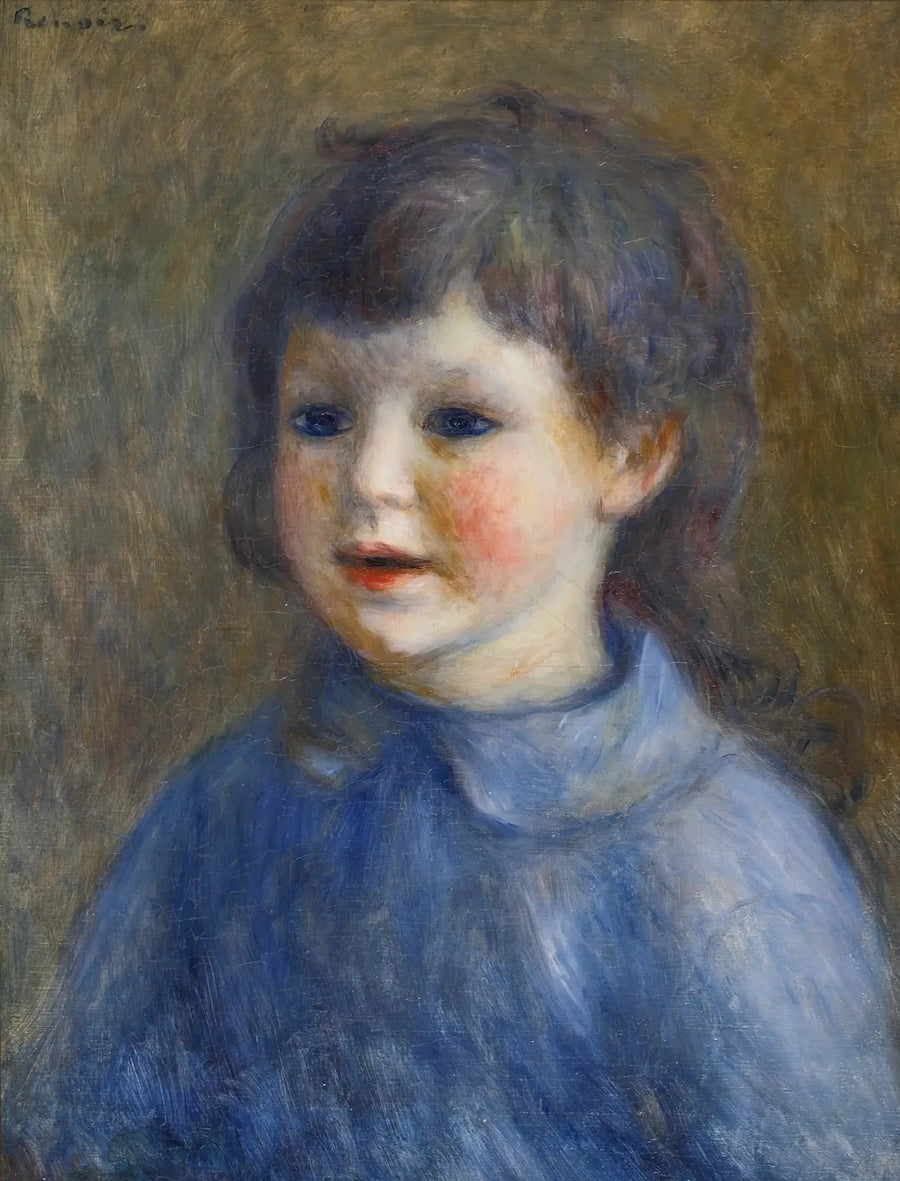 Porträtt av Pierre Renoir - Pierre-Auguste Renoir