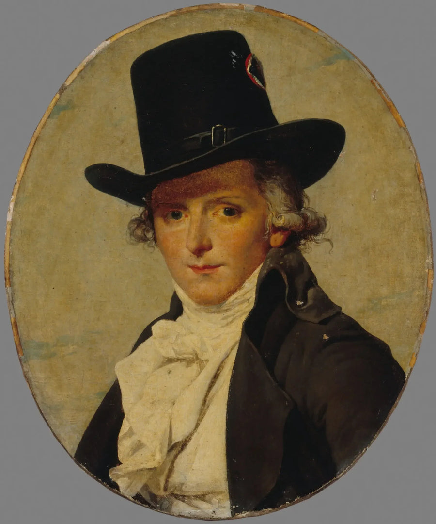 Porträtt av Pierre Sériziat (1757-1847), svåger till David - Jacques-Louis David