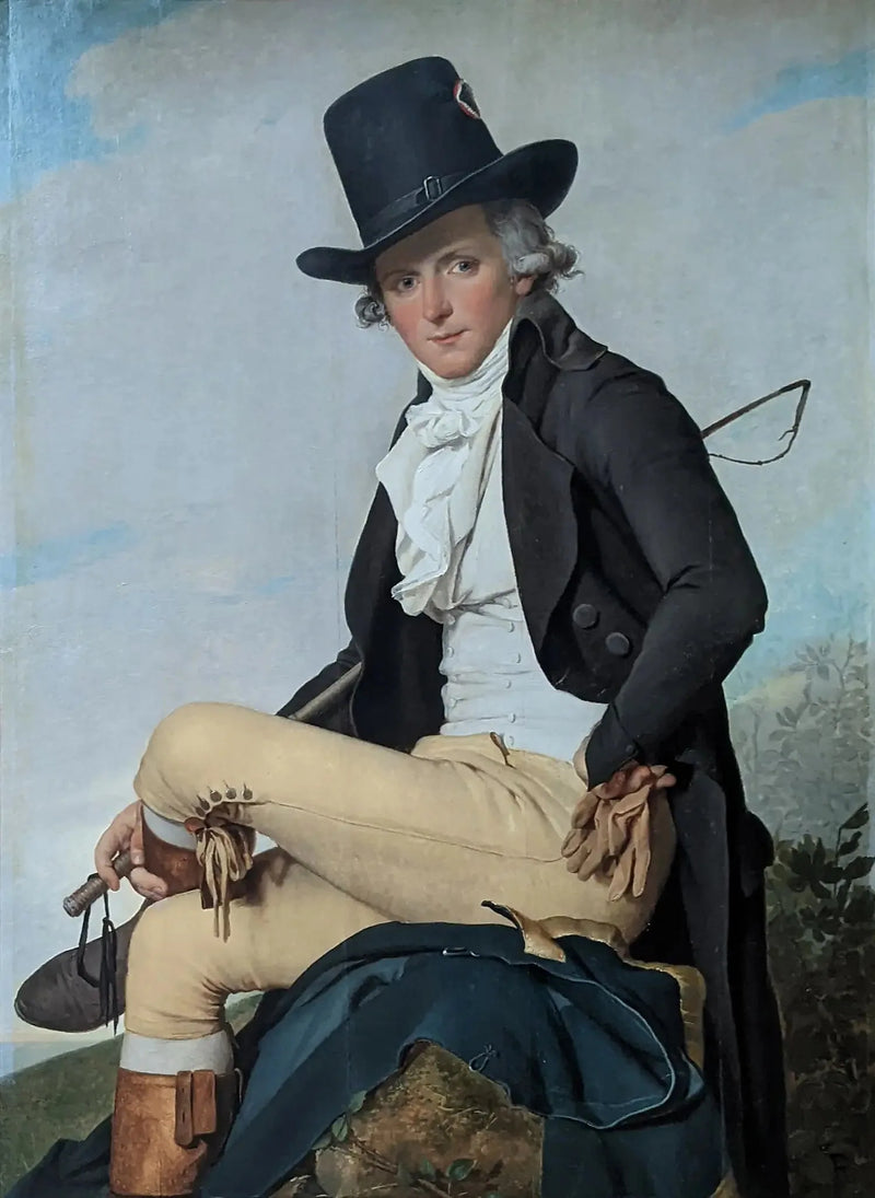 Porträtt av Pierre Sériziat - Jacques-Louis David