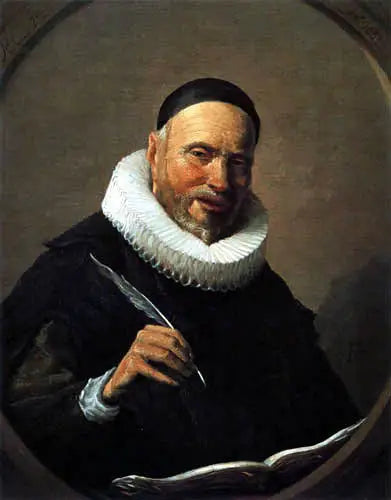 Porträtt av Pieter Bor - Frans Hals