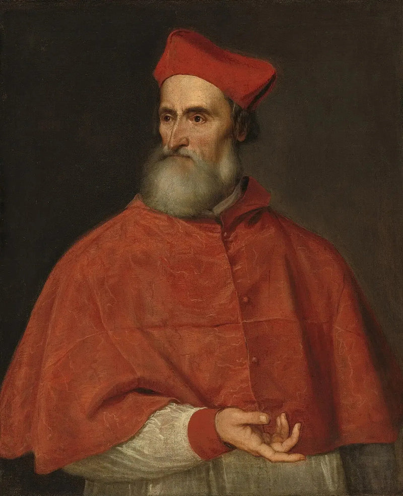 Porträtt av Pietro Bembo - Titian