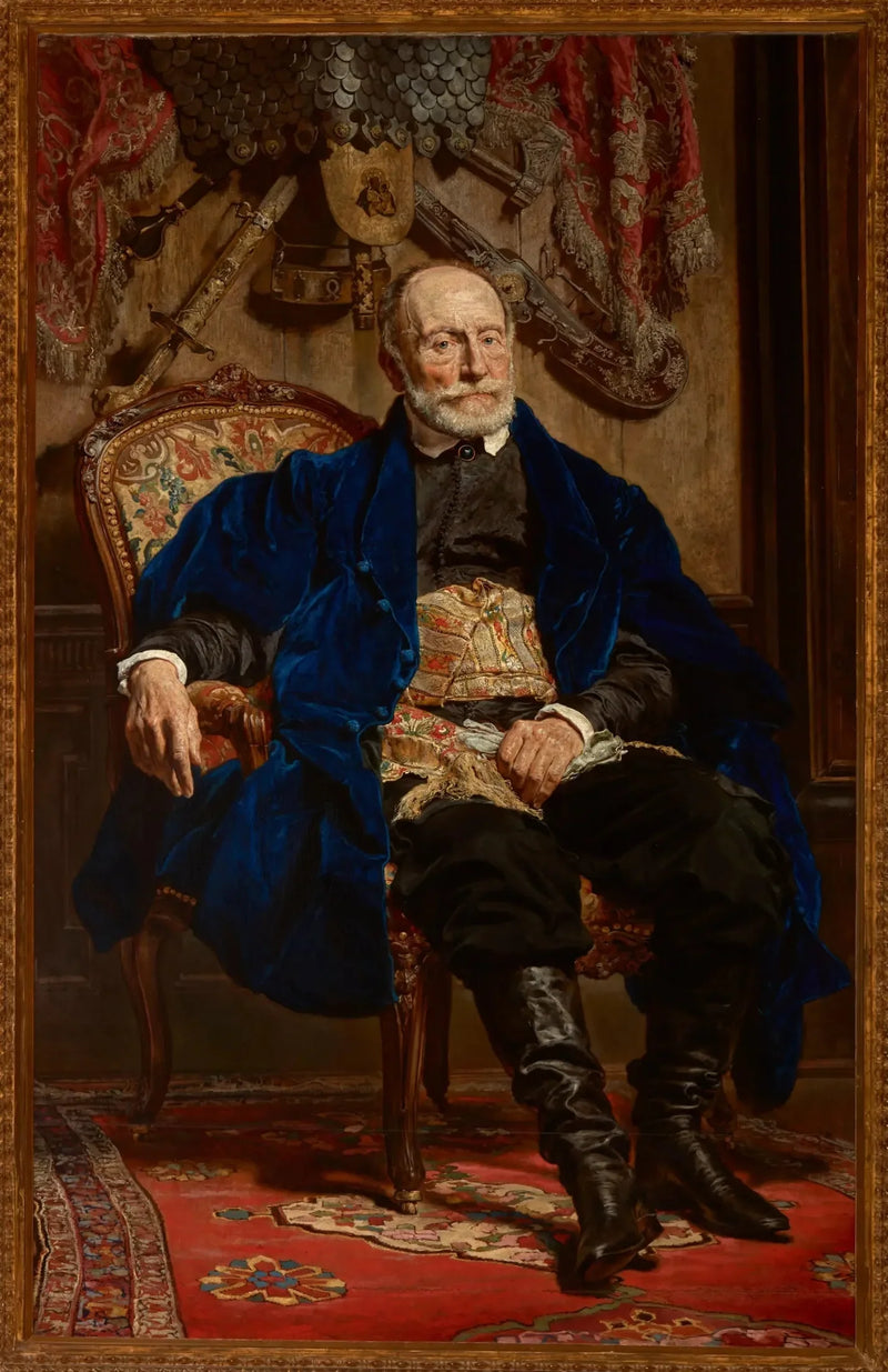 Porträtt av Piotr Moszyński - Jan Matejko