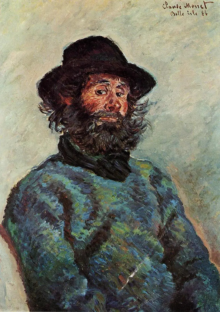 Porträtt av Poly - Claude Monet