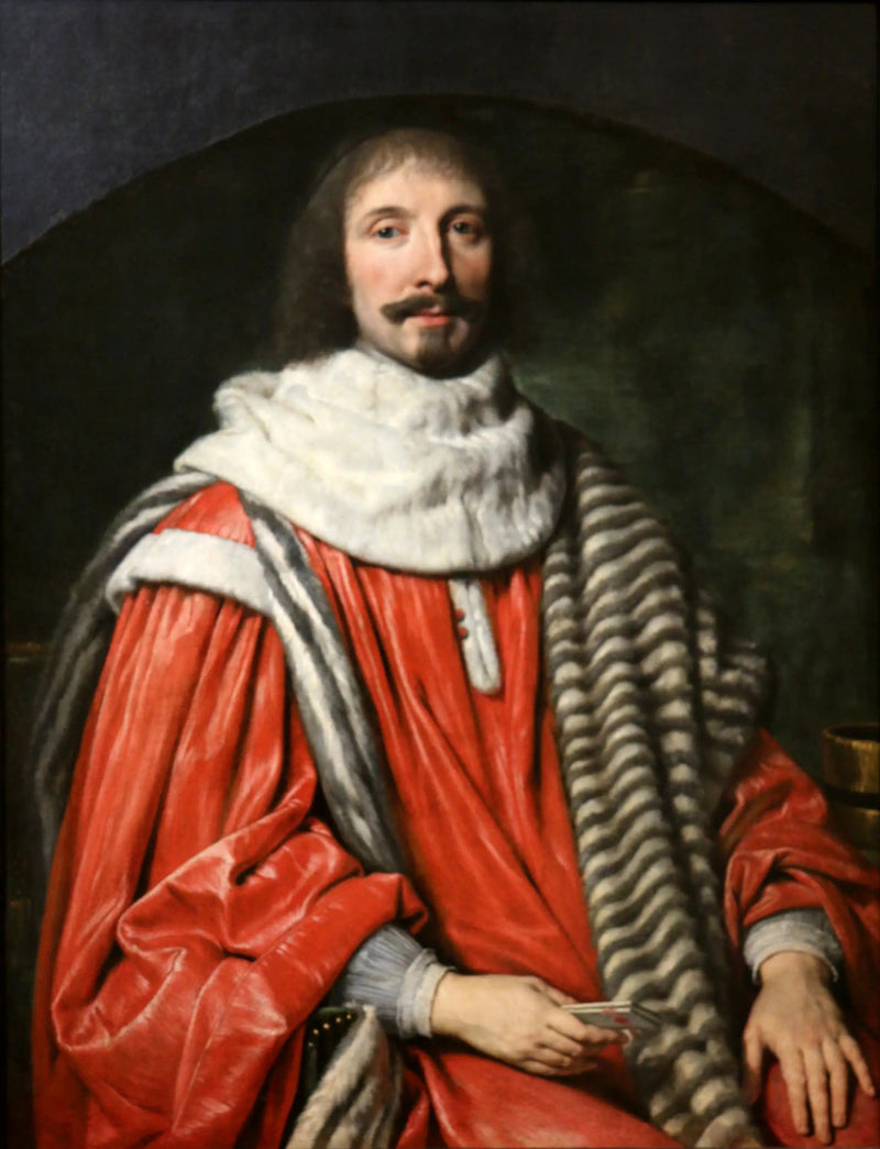 Porträtt av Pomponne II de Bellièvre - Philippe de Champaigne