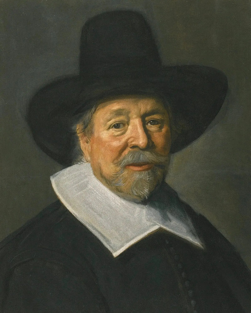 Porträtt av (möjligen) John Livingston (1603-1672) - Frans Hals