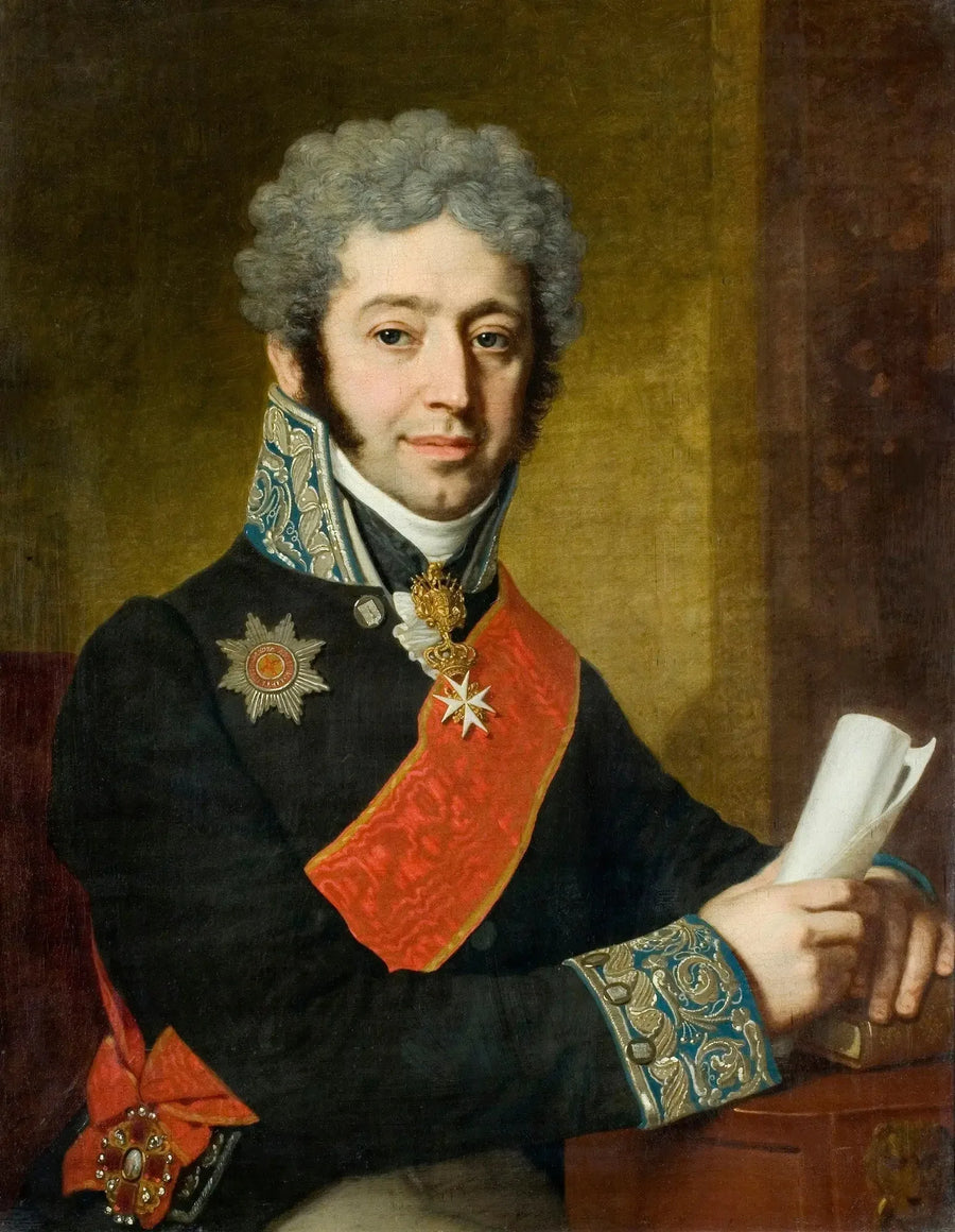 Porträtt av Potocki och Poninski - Jan Matejko