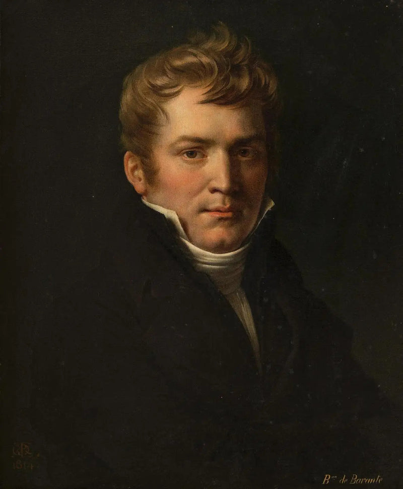 Porträtt av Prosper de Barante - Anne-Louis Girodet