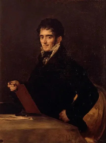 Porträtt av Rafael Esteve i Vilella - Francisco de Goya