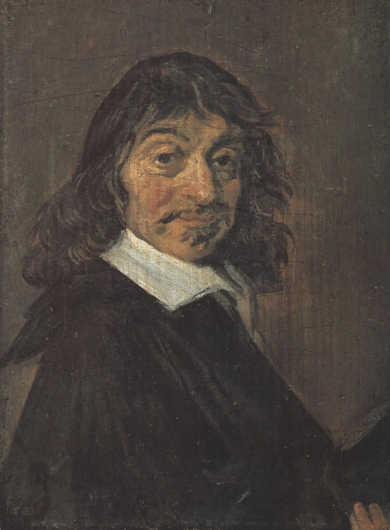 Porträtt av René Descartes (1596-1650) - Frans Hals