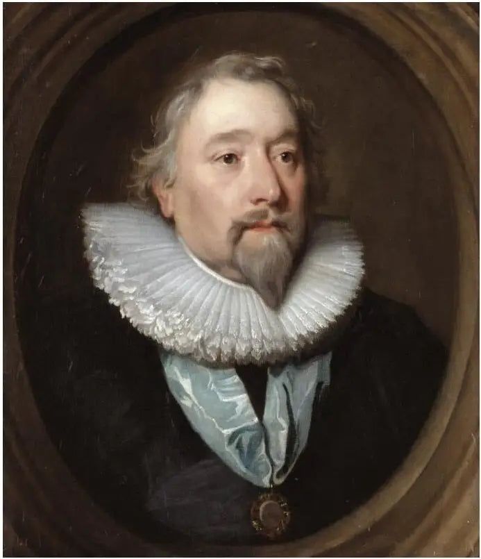 Porträtt av Richard Weston, hertig av Portland - Antoine van Dyck