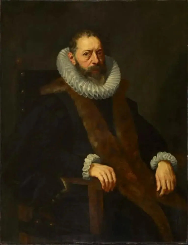 Porträtt av Rogier Clarisse - Peter Paul Rubens