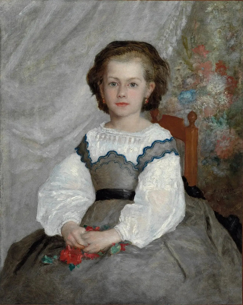 Porträtt av Romaine Lacaux - Pierre-Auguste Renoir