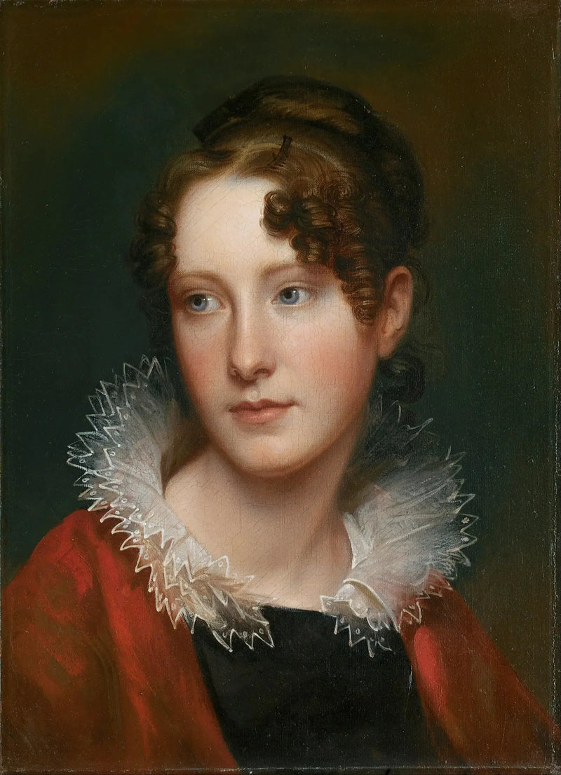 Porträtt av Rosalba Peale - Rembrandt Peale