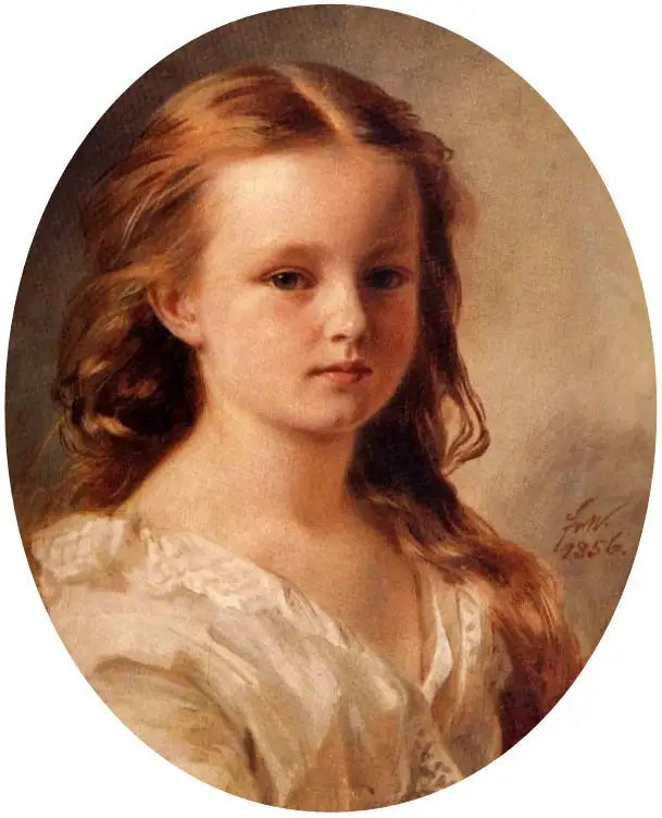 Porträtt av Róża Potocka. - Franz Xaver Winterhalter