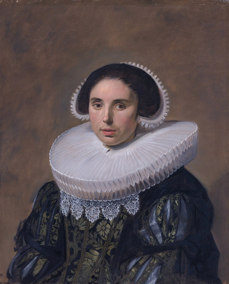 Porträtt av Sara Wolphaerts van Diemen - Frans Hals
