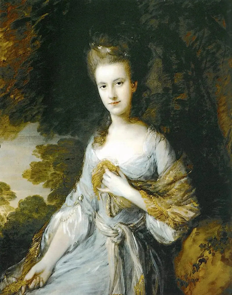 Porträtt av Sarah Buxton - Thomas Gainsborough