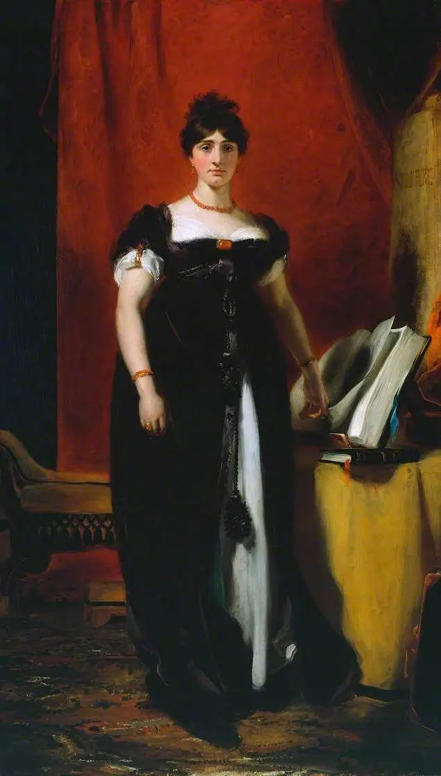 Porträtt av Sarah Siddons - Thomas Lawrence