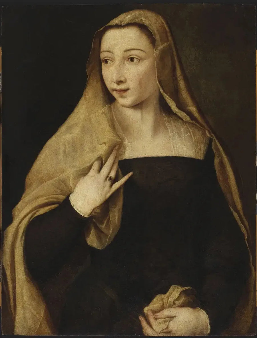 Porträtt av Settimia Jacovacci (?) - Titian