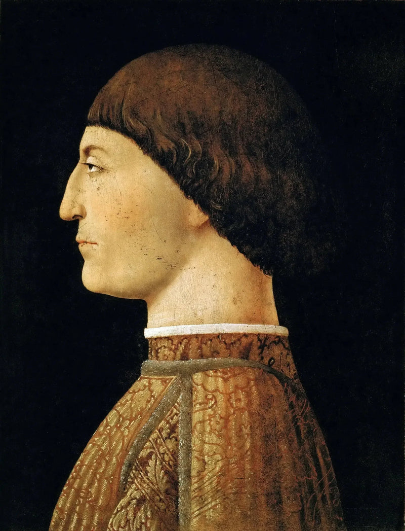 Porträtt av Sigismond Malatesta, härskare av Rimini - Piero della Francesca
