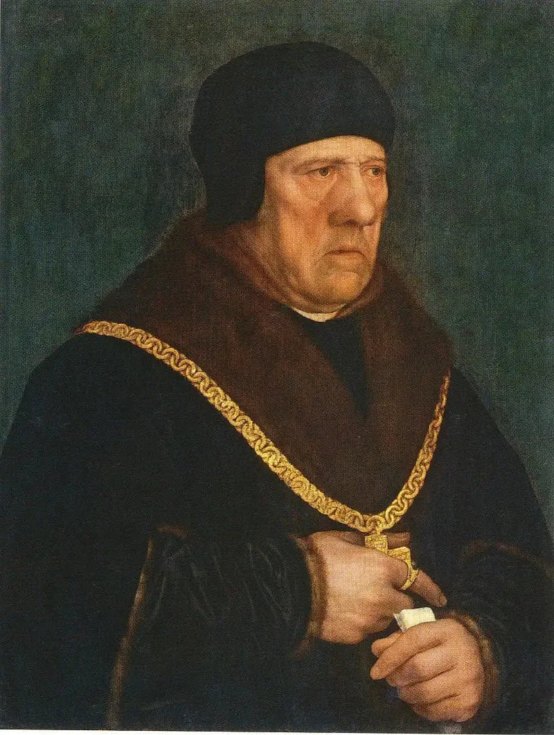 Porträtt av Sir Henry Wyatt - Hans Holbein den yngre