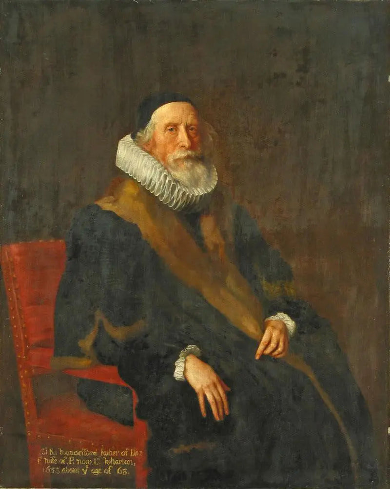 Porträtt av Sir Rowland Wandesford (cirka 1570 - efter 1683) - Antoine van Dyck