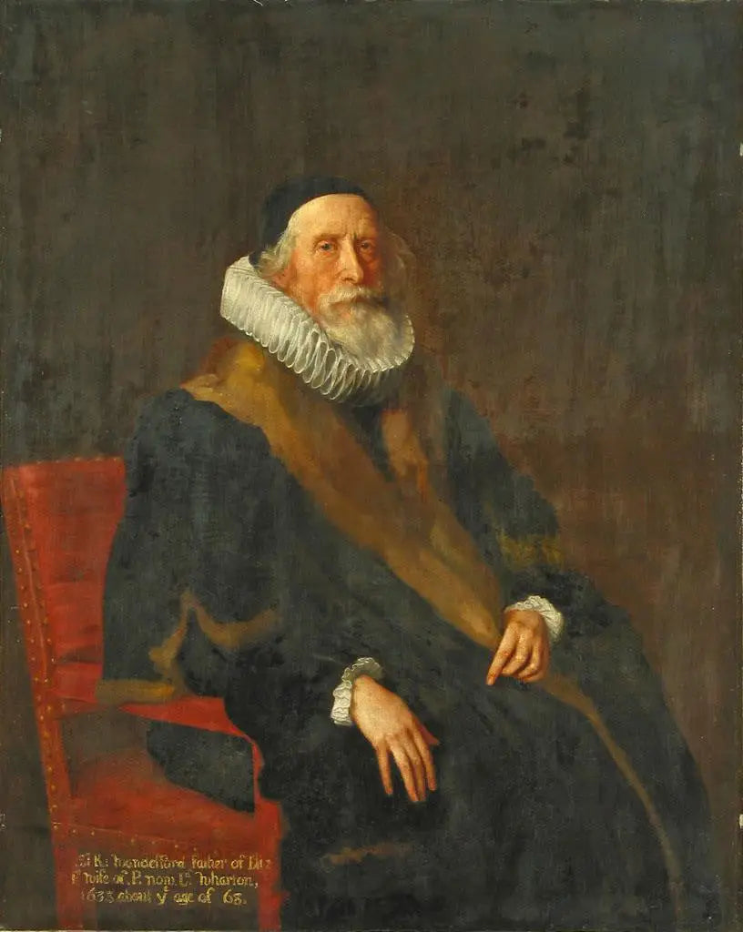 Porträtt av Sir Rowland Wandesford (cirka 1570 - efter 1683) - Antoine van Dyck