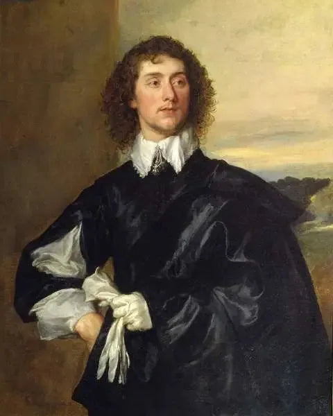 Porträtt av Sir Thomas Hanmer - Antoine van Dyck