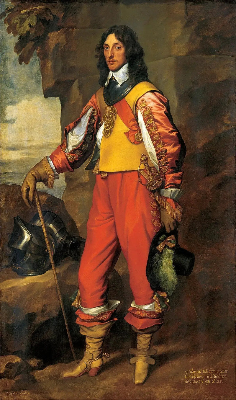 Porträtt av Sir Thomas Wharton (1615-1684) - Antoine van Dyck