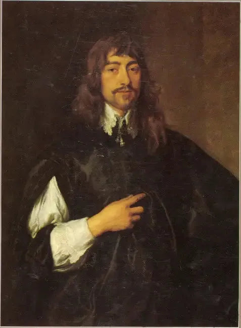 Porträtt av Sir Walter Pye (1610-1659), eller Henry Frederick Howard, 25:e earl av Arundel - Antoine van Dyck
