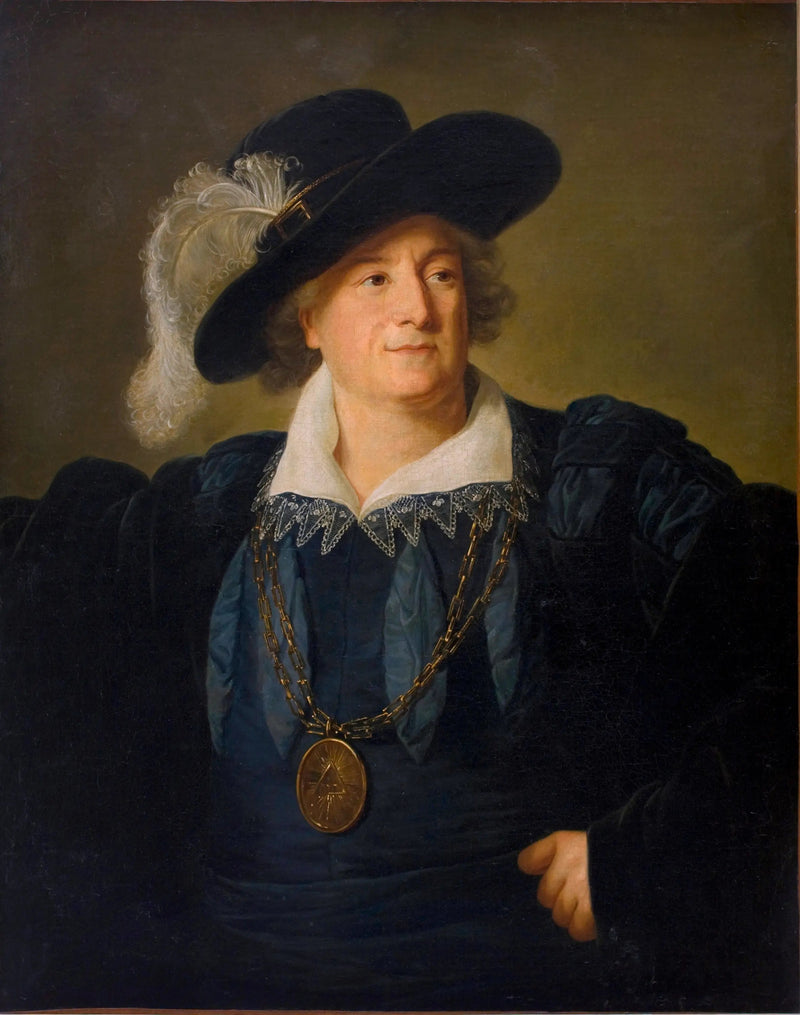 Porträtt av Stanislas Auguste Poniatowski (1732–1798) klädd i Henri IV - Élisabeth Vigée Le Brun