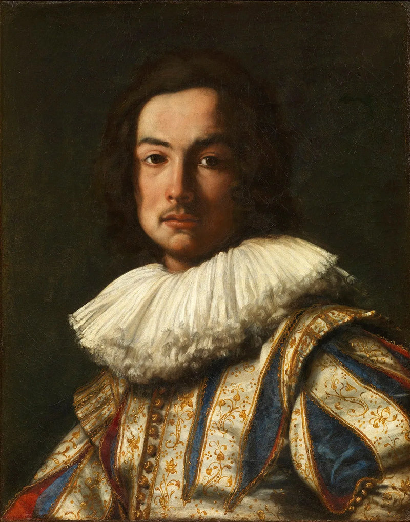 Porträtt av Stefano Della Bella - Carlo Dolci