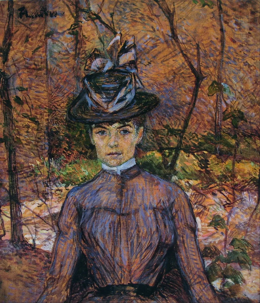 Porträtt av Suzanne Valadon - Henri de Toulouse-Lautrec