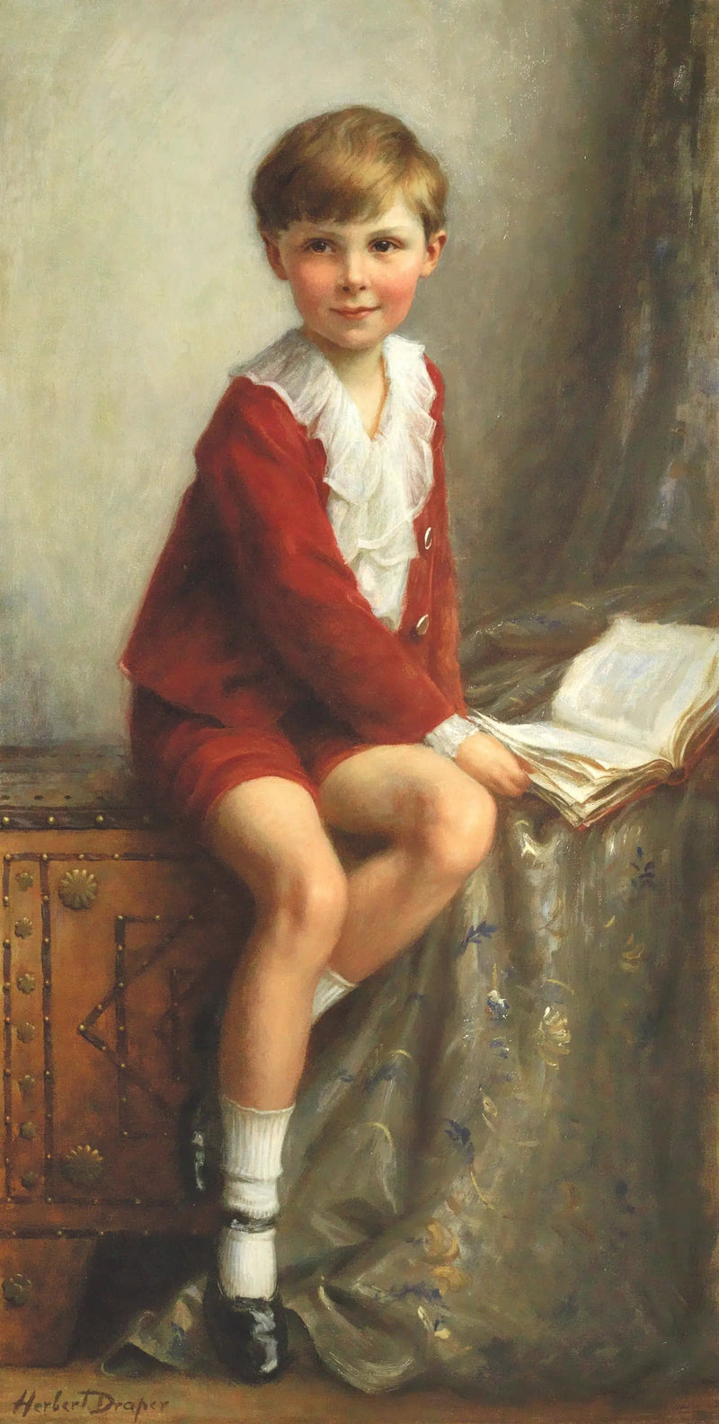 Teddy-porträtt - Herbert Draper