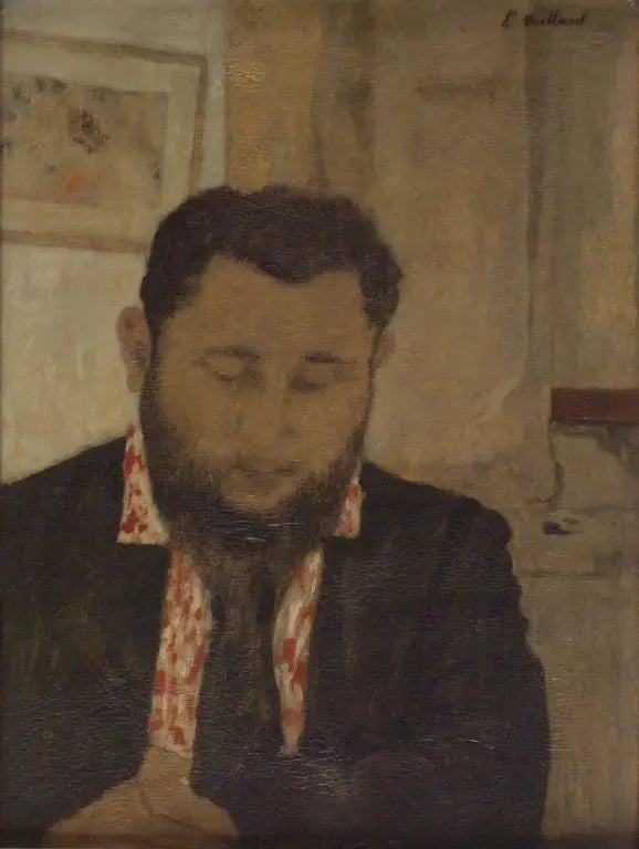 Porträtt av Thadée Natanson - Édouard Vuillard