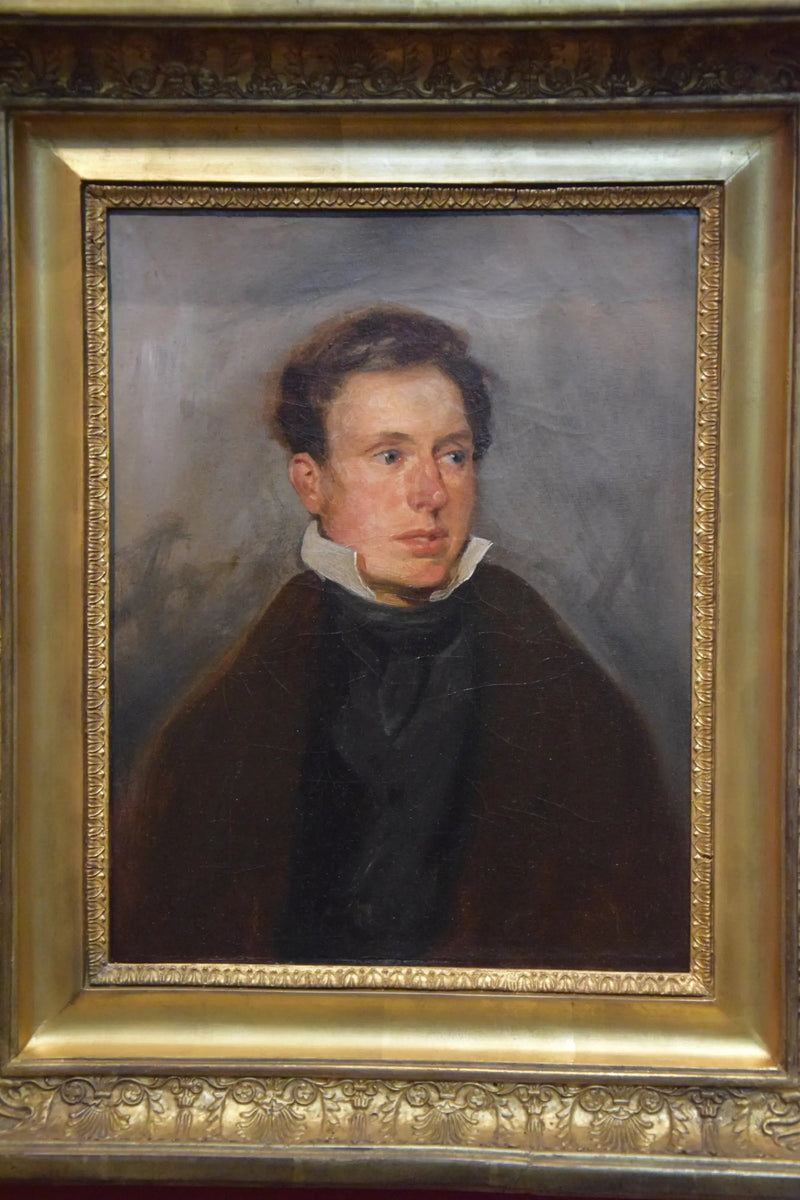 Porträtt av Thalès Fielding - Eugène Delacroix