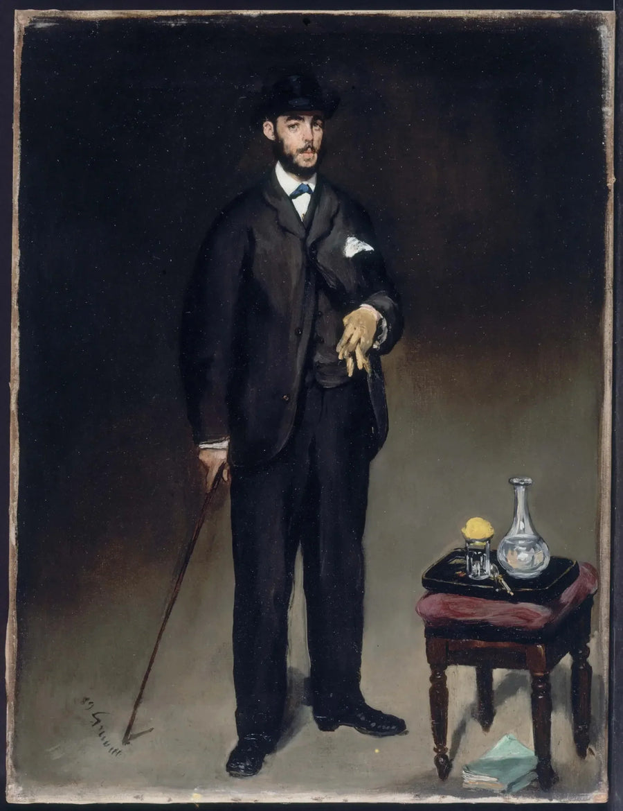 Porträtt av Théodore Duret - Édouard Manet