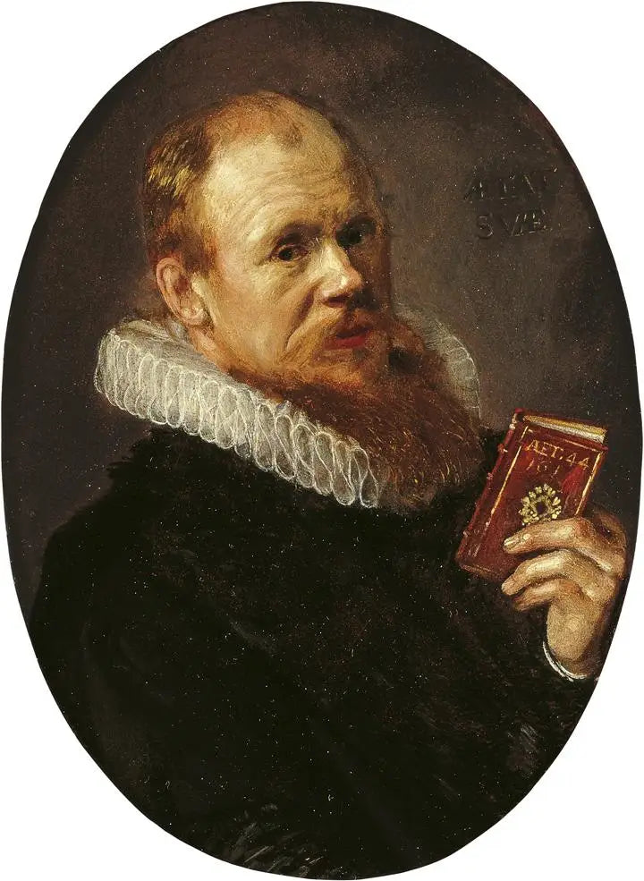 Porträtt av Théodore Schrevelius (1572-1653) - Frans Hals